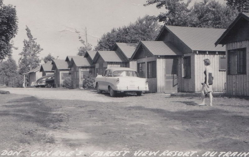 Northern Nights Resort (Crists Forest View Resort) - Vintage Postcard